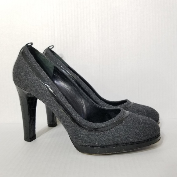 Stuart Weitzman Shoes - Stuart Weitzman Scoop NYC Black Patent Pumps 9.5